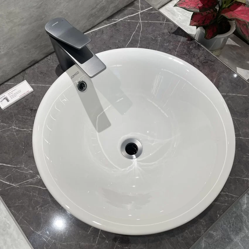 Thiết kế tinh tế của chậu rửa mặt JOMOO 12681-1/01Z-I011 Thiết kế tinh tế của chậu rửa mặt JOMOO 12681-1/01Z-I011