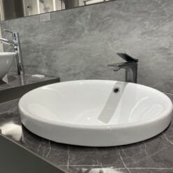 Chậu rửa mặt lavabo dương vành JOMOO 12681-1/01Z-I011