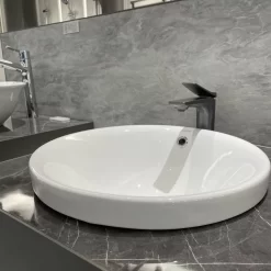 Chậu rửa mặt lavabo dương vành JOMOO 12681-1/01Z-I011 10 Chậu rửa mặt lavabo dương vành JOMOO 12681-1/01Z-I011