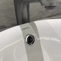 Chậu rửa mặt lavabo dương vành JOMOO 12681-1/01Z-I011 12 Chậu rửa mặt lavabo dương vành JOMOO 12681-1/01Z-I011