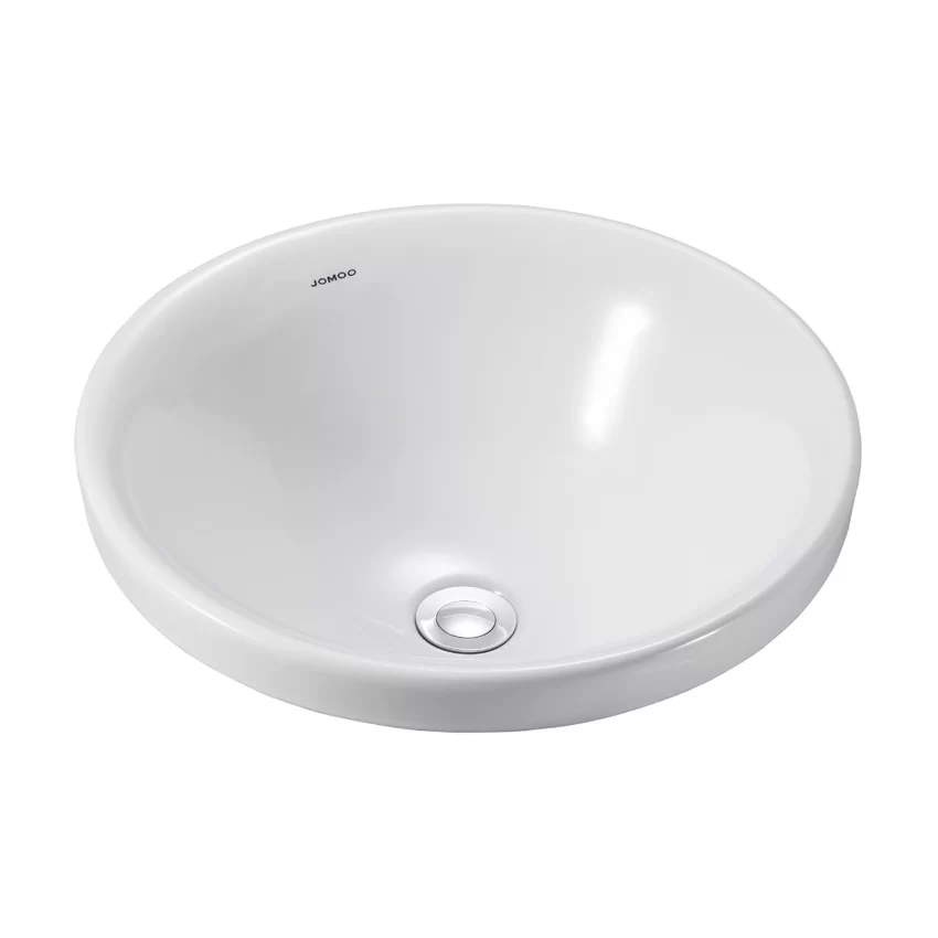 Chậu rửa mặt lavabo dương vành JOMOO 12681-1/01Z-I011 8 Chậu rửa mặt lavabo dương vành JOMOO 12681-1/01Z-I011