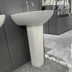 Chậu rửa mặt lavabo treo tường chân dài JOMOO 12103-1/11P-I011 10 Chậu rửa mặt lavabo treo tường chân dài JOMOO 12103-1/11P-I011