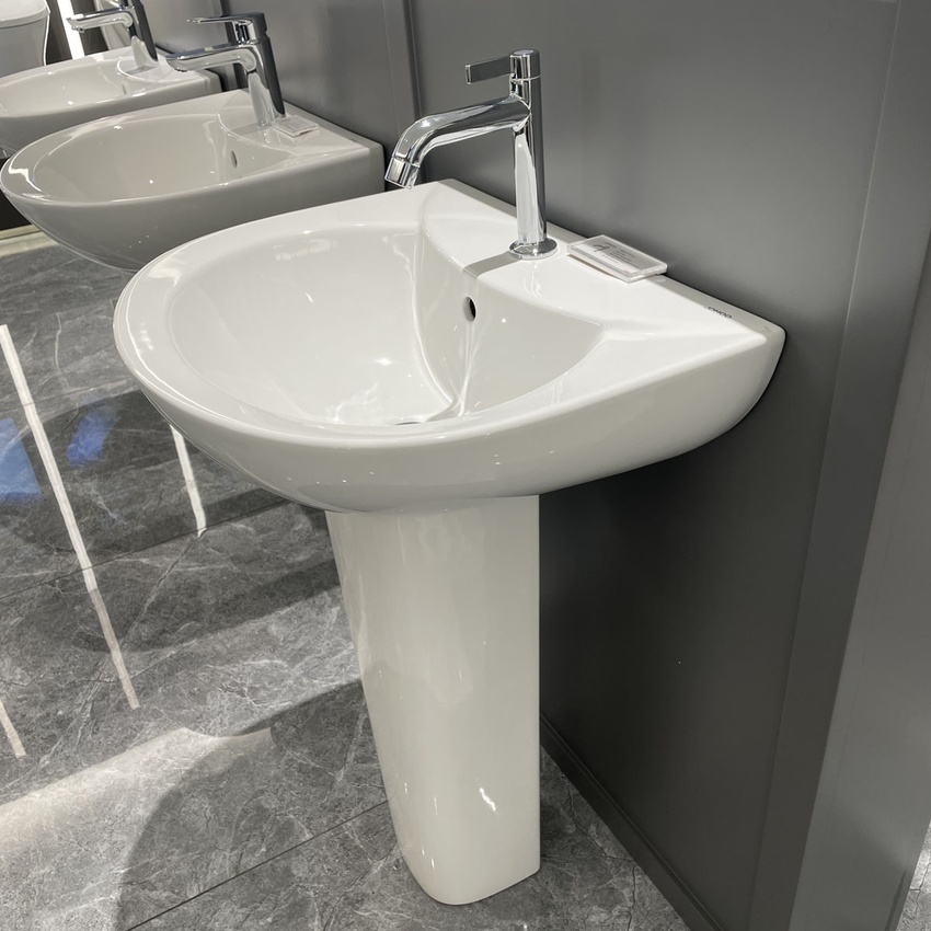 Chậu rửa mặt lavabo treo tường chân dài JOMOO 12103-1/11P-I011 18 Ưu điểm của chậu rửa mặt lavabo treo tường chân dài JOMOO 12103-1/11P-I011