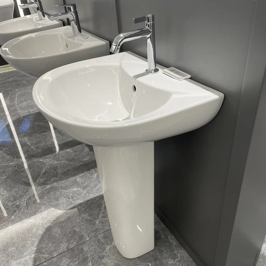 Chậu rửa mặt lavabo treo tường chân dài JOMOO 12103-1/11P-I011 18 Ưu điểm của chậu rửa mặt lavabo treo tường chân dài JOMOO 12103-1/11P-I011