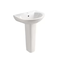 Chậu rửa mặt lavabo treo tường chân dài JOMOO 12103-1/11P-I011 13 Chậu rửa mặt lavabo treo tường chân dài JOMOO 12103-1/11P-I011