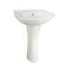 Chậu rửa mặt lavabo treo tường chân dài JOMOO 12489-1/11P-I011 1 Chậu rửa mặt lavabo treo tường chân dài JOMOO 12489-1/11P-I011