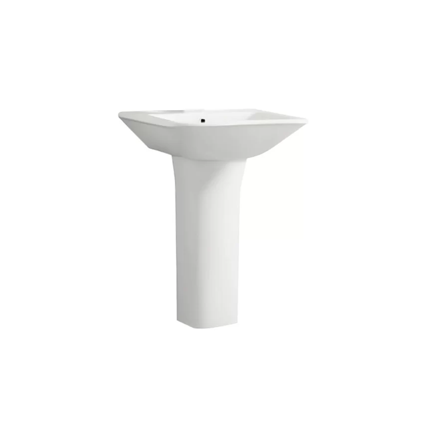 Chậu rửa mặt lavabo treo tường chân dài JOMOO 12803-1/11P-I011 10 Chậu rửa mặt lavabo treo tường chân dài JOMOO 12803-1/11P-I011