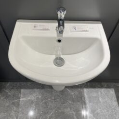Chậu rửa mặt lavabo treo tường chân lửng JOMOO 12808-1/11P-I011 13 Chậu rửa mặt lavabo treo tường chân lửng JOMOO 12808-1/11P-I011