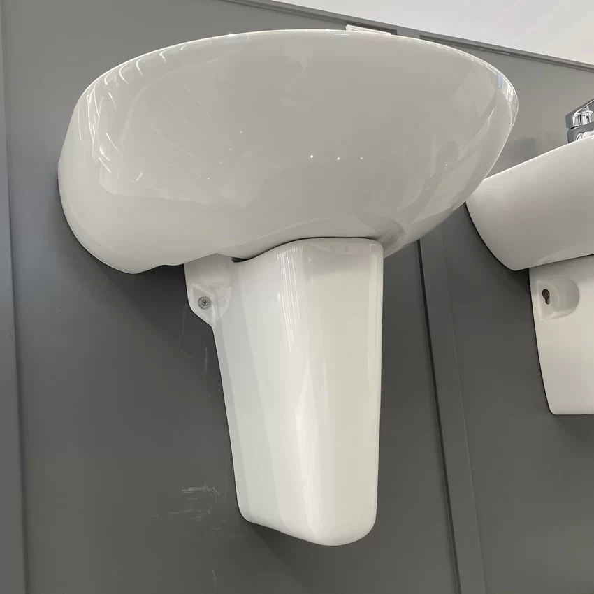 Chậu rửa mặt lavabo treo tường JOMOO 12162-1/11P-I011 8 Chậu rửa mặt lavabo treo tường JOMOO 12162-1/11P-I011