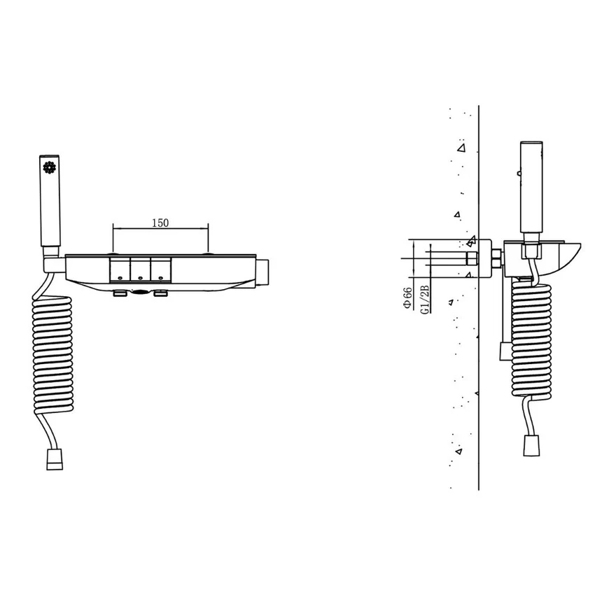 Củ sen tắm nóng lạnh JOMOO 35025-536/1B1-1 Củ sen tắm nóng lạnh JOMOO 35025-536/1B1-1