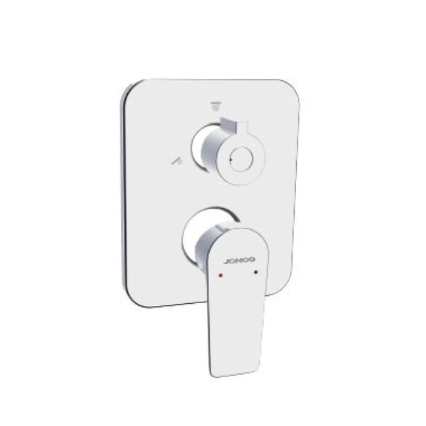 Mặt nạ bộ trộn sen âm tường 2 đường nước JOMOO P37233-473/1B-1 Mặt nạ bộ trộn sen âm tường 2 đường nước JOMOO P37233-473/1B-1