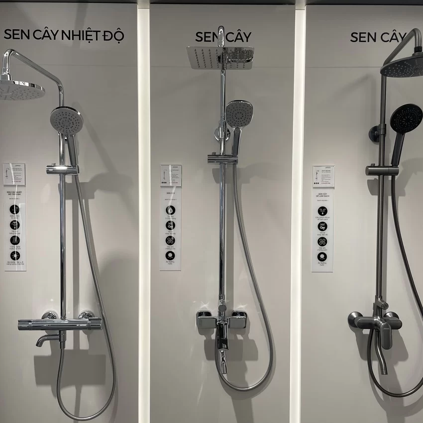 Sen cây tắm đứng nóng lạnh JOMOO 36437-477/1B-I011 24 Sen cây tắm đứng nóng lạnh JOMOO 36437-477/1B-I011