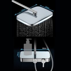 Sen cây tắm đứng nóng lạnh JOMOO 36495-685/1B-1