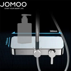Sen cây tắm đứng nóng lạnh JOMOO 36495-685/1B-1 12 Sen cây tắm đứng nóng lạnh JOMOO 36495-685/1B-1
