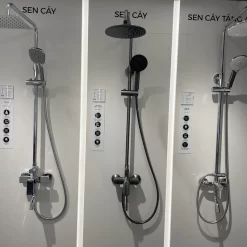 Sen cây tắm đứng nóng lạnh xám ghi JOMOO 36457-592/HBS-1