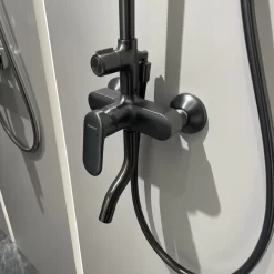 Sen cây tắm đứng nóng lạnh xám ghi JOMOO 36457-592/HBS-1