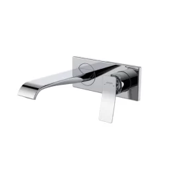 Vòi chậu lavabo âm tường nóng lạnh JOMOO 32414-681
