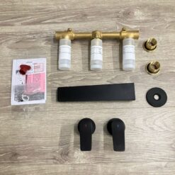 Vòi chậu lavabo âm tường nóng lạnh JOMOO P22069-670