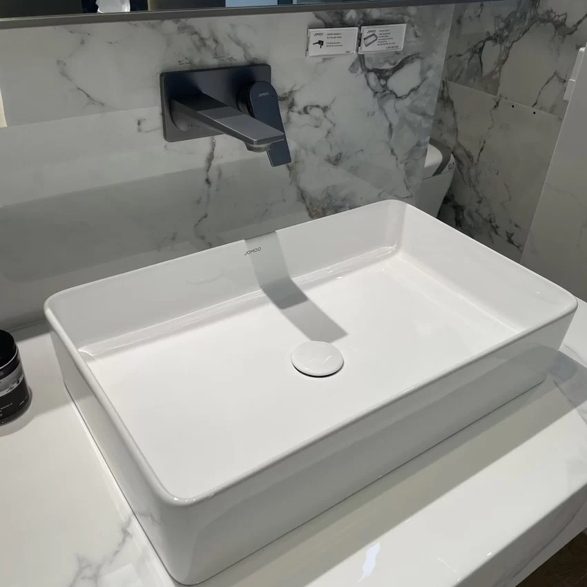 Vòi chậu lavabo nóng lạnh gắn tường JOMOO P32303-456 25 Vòi chậu lavabo nóng lạnh gắn tường JOMOO P32303-456