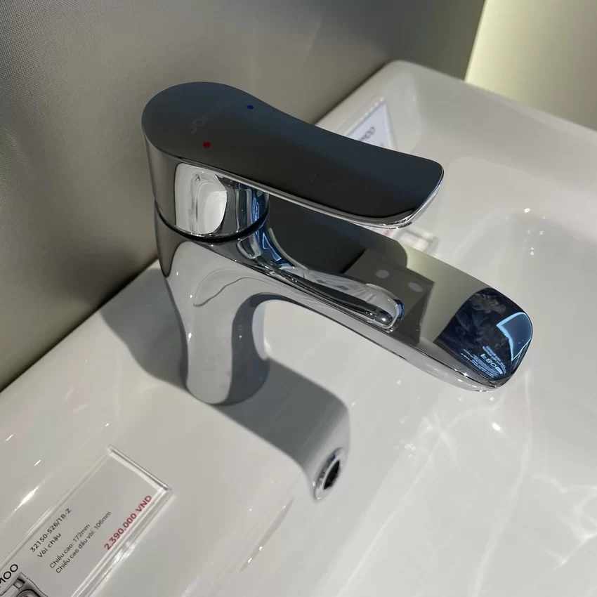 Ứng dụng thực tế của Vòi chậu lavabo nóng lạnh JOMOO 32150-526/1B-Z Ứng dụng thực tế của Vòi chậu lavabo nóng lạnh JOMOO 32150-526/1B-Z
