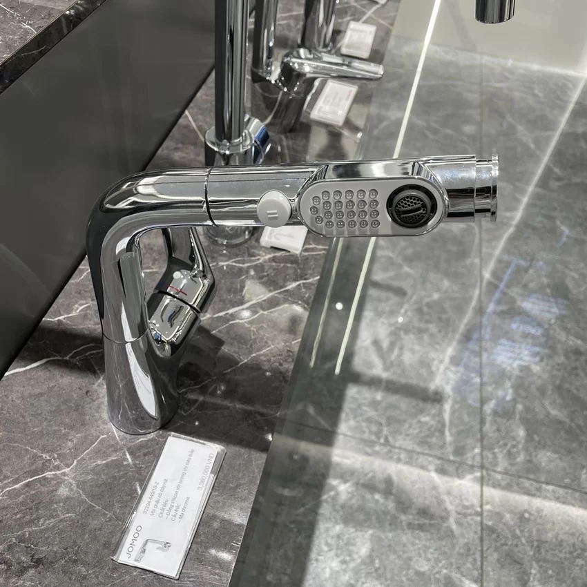 Vòi rửa chén bát nóng lạnh 2 chế độ xả JOMOO 32394-649/1B-Z 8 Vòi rửa chén bát nóng lạnh 2 chế độ xả JOMOO 32394-649/1B-Z