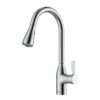 Vòi rửa chén bát nóng lạnh cảm ứng dây rút JOMOO 33149-123/1B-Z 2 Vòi rửa chén bát nóng lạnh cảm ứng dây rút JOMOO 33149-123/1B-Z