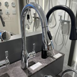 Vòi rửa chén bát nóng lạnh dây rút JOMOO 33138-123