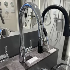 Vòi rửa chén bát nóng lạnh dây rút JOMOO 33138-123 24 Vòi rửa chén bát nóng lạnh dây rút JOMOO 33138-123