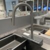Vòi rửa chén bát nóng lạnh dây rút và kèm vòi rửa thác JOMOO 33171-733/HBS-Z