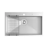 Chậu rửa chén 1 hộc 78x48cm JOMOO 06203-BZ-1 2 Chậu rửa chén 1 hộc 78x48cm JOMOO 06203-BZ-1