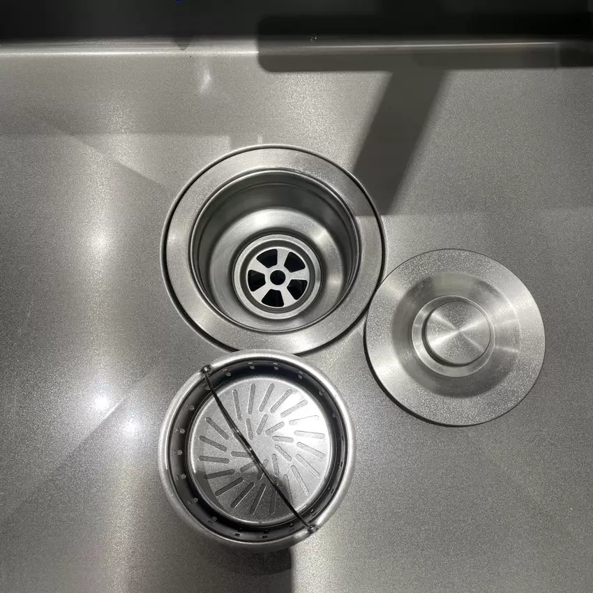 Chậu rửa chén 1 hộc 78x50cm hydro nano kháng nước JOMOO 06239-AZ-1 8 Chậu rửa chén 1 hộc 78x50cm hydro nano kháng nước JOMOO 06239-AZ-1