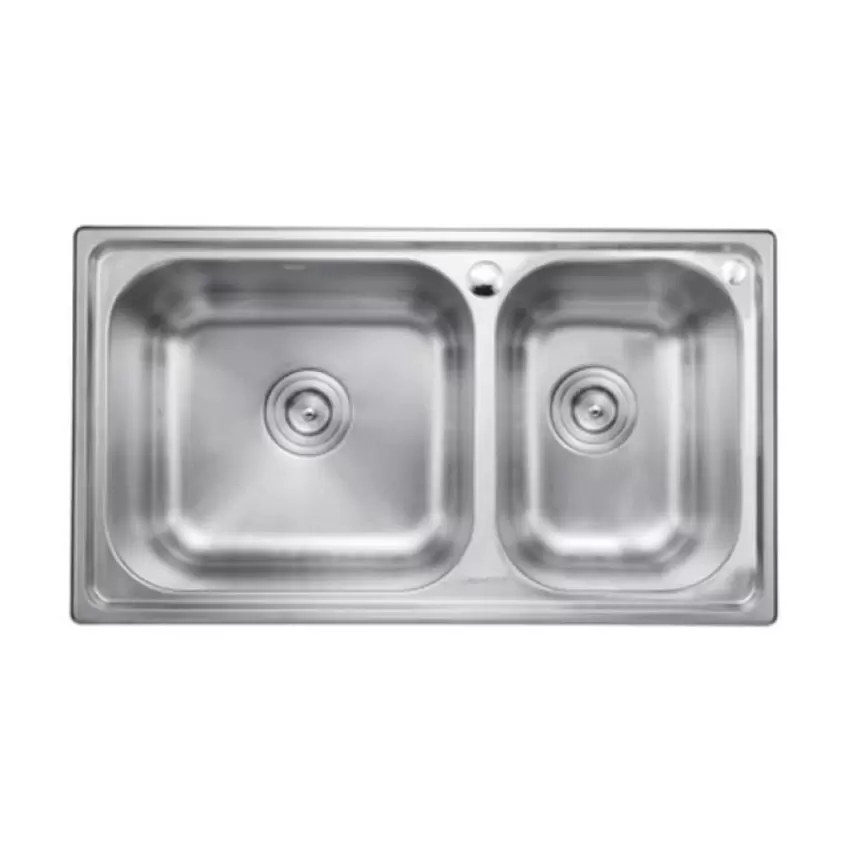 Chậu rửa chén 2 hộc JOMOO Chậu rửa chén 2 hộc 76x43cm JOMOO 06108-7Z1-I011
