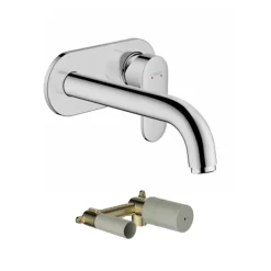 Bộ vòi lavabo nóng lạnh Hansgrohe 71555007 HG Vernis Blend gắn tường (2 lỗ)