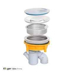 Chậu rửa chén Kluger KH8050FSP PRIME Posco 304 Linen Prime dập nổi