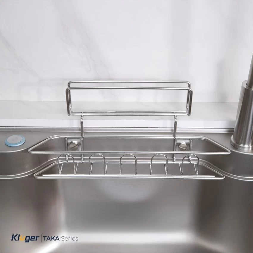Chậu rửa chén Posco 304 Linen dập nổi Kluger KF7848FS LUX Chậu rửa chén Posco 304 Linen dập nổi Kluger KF7848FS LUX