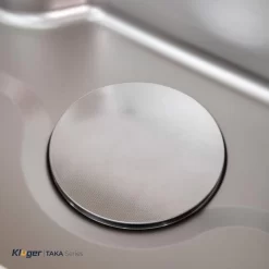 Chậu rửa chén Posco 304 Linen dập nổi Kluger KF7848FS LUX