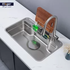 Chậu rửa chén Posco 304 Linen dập nổi Kluger KF7848FS - S78 Basic
