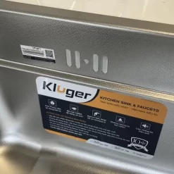 Chậu rửa chén Posco 304 Linen dập nổi Kluger KF7848FS - S78 Basic