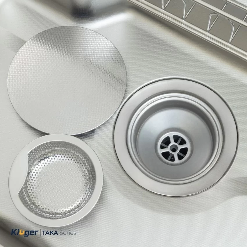 Chậu rửa chén Posco 304 Linen dập nổi Kluger KF8248FS Plus Chậu rửa chén Kluger KF8248FS Plus