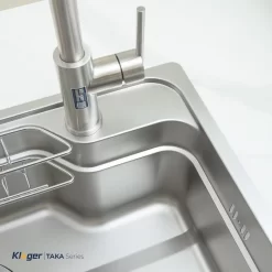 Chậu rửa chén Posco 304 Linen dập nổi Kluger KF8248FS Plus 21 Chậu rửa chén Posco 304 Linen dập nổi Kluger KF8248FS Plus