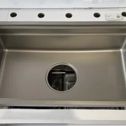 Chậu rửa chén Posco 304 Linen dập nổi Kluger KG7644FS Basic