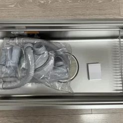 Chậu rửa chén Posco 304 Linen dập nổi Kluger KG8644FS Basic