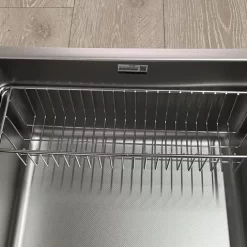 Chậu rửa chén Posco 304 Linen dập nổi Kluger KG8644FS Basic