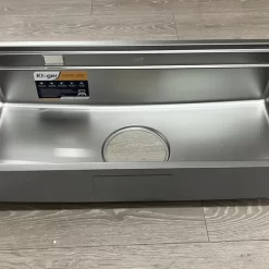 Chậu rửa chén Posco 304 Linen dập nổi Kluger KG8644FS Plus