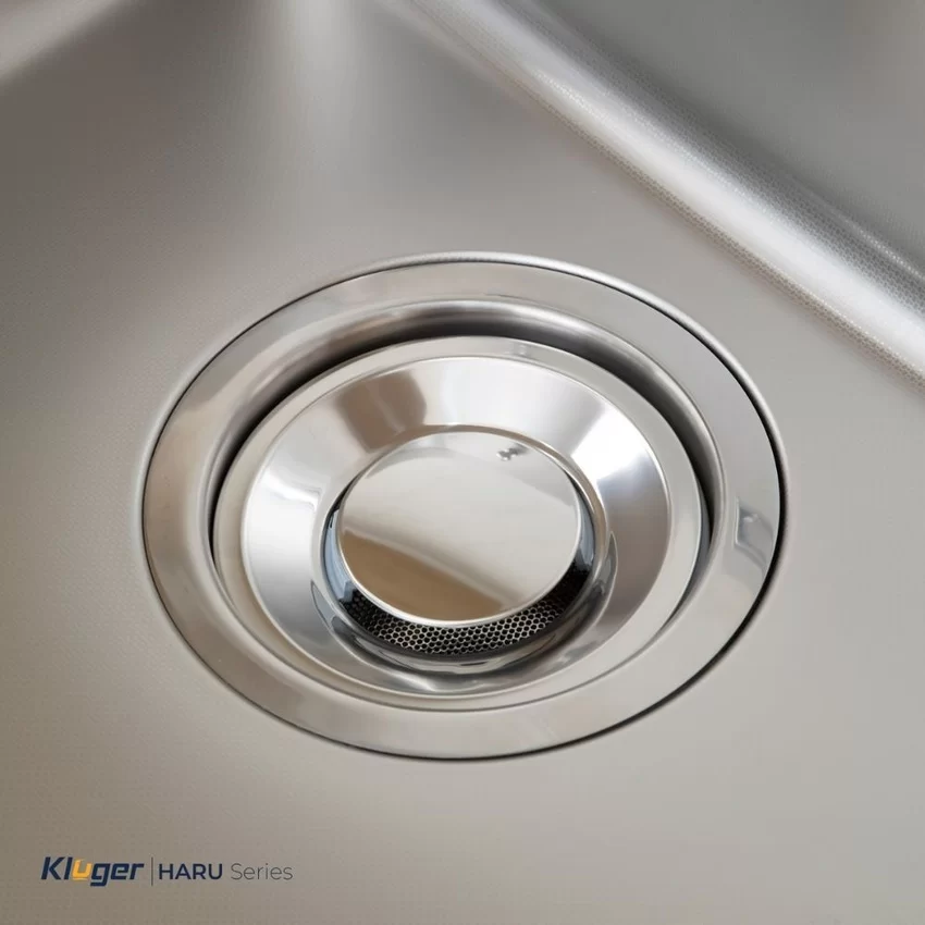 Chậu rửa chén Posco 304 Linen dập nổi Kluger KH8050FS Ulti 8 Chậu rửa chén Posco 304 Linen dập nổi Kluger KH8050FS Ulti