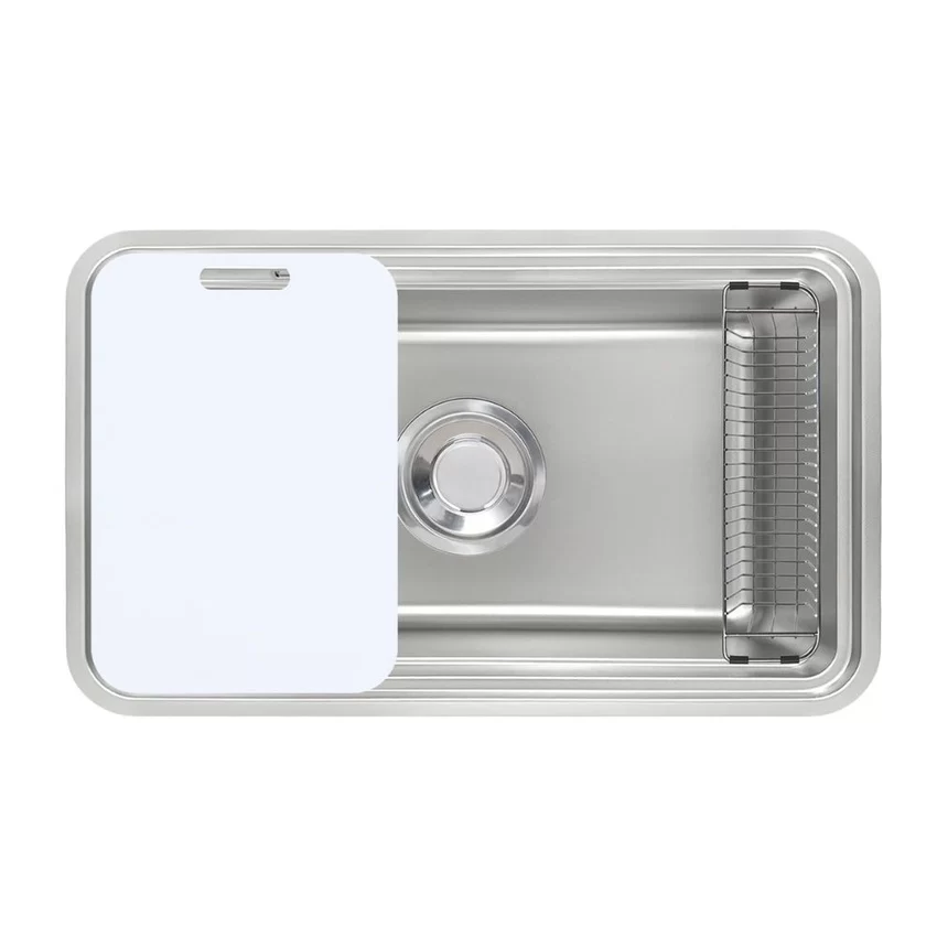 Chậu rửa chén Posco 304 Linen dập nổi Kluger KO7847FS Plus 14 Chậu rửa chén Posco 304 Linen dập nổi Kluger KO7847FS Plus - SKU KO7847FS Plus