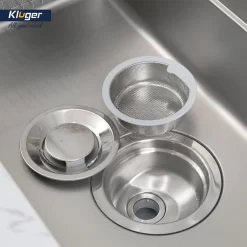 Chậu rửa chén Posco 304 Linen dập nổi Kluger KO7847FS Plus 12 Chậu rửa chén Posco 304 Linen dập nổi Kluger KO7847FS Plus