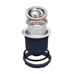 Chậu rửa chén Posco 304 Linen dập nổi Kluger KU6045FS Basic