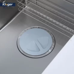 Chậu rửa chén Posco 304 Linen dập nổi Kluger KY7545FS Plus