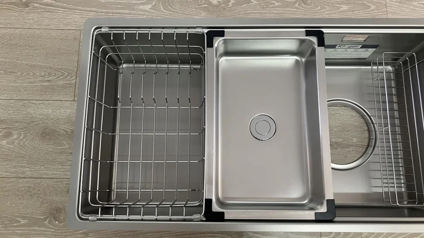 Chậu rửa chén Posco 304 Linen dập nổi Kluger KY8045FS Plus Chậu rửa chén Posco 304 Linen dập nổi Kluger KY8045FS Plus